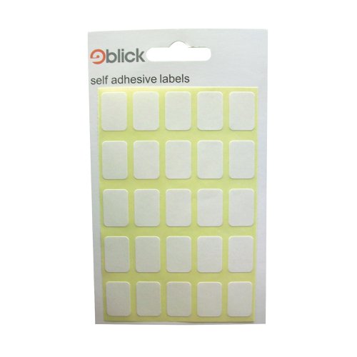 Blick White 12x18mm Labels (3500 Pack) RS002758