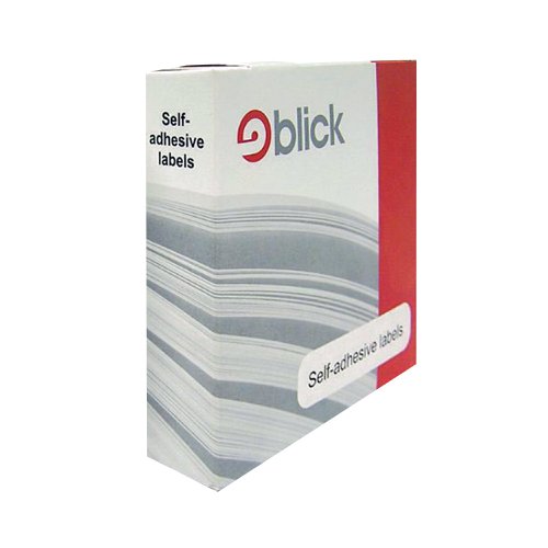 Blick Labels in Dispensers 25x50mm White (Pack of 400) RS008958 | RS00891 | West Design Products