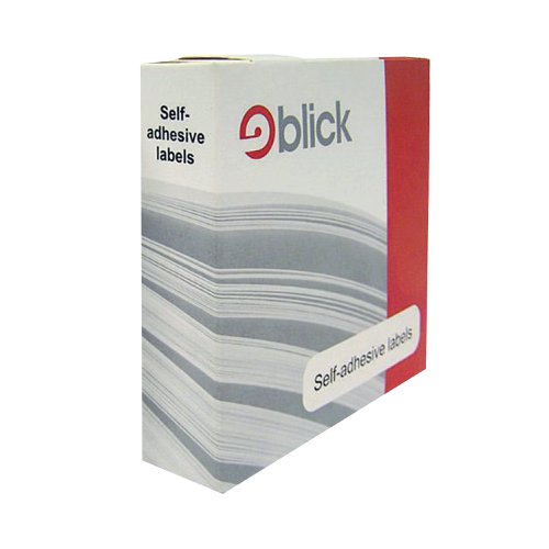 Blick Labels in Dispensers Round 19mm Red (Pack of 1280) RS012054