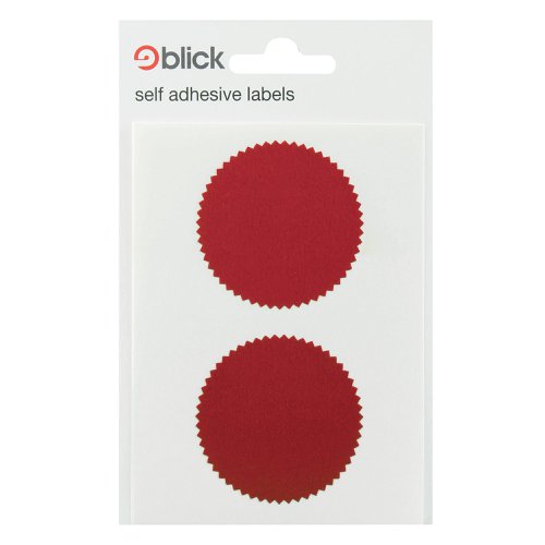 Blick Company Seal 50mm Diameter Red 8 Per Dispenser (160 Pack) RS014652 | RS01465 | West Design Products