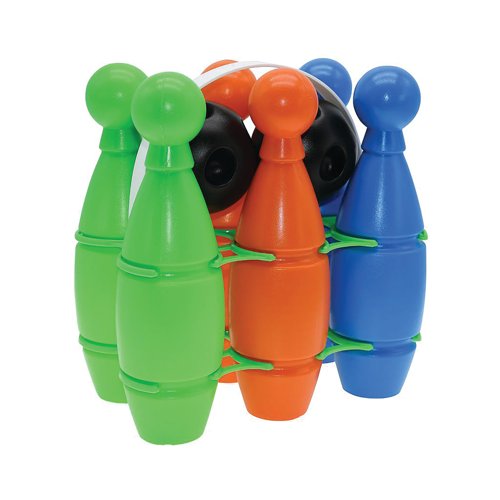 Pre Sport Plastic Bowling Set Assorted Pack of 8 EDB001M