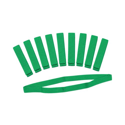 Pre Sport Team Bands PP Tape Green Pack of 10 EDB021G