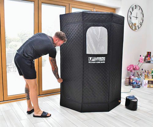 Urban Fitness Recovery Home Sauna 3L Black UFR00201