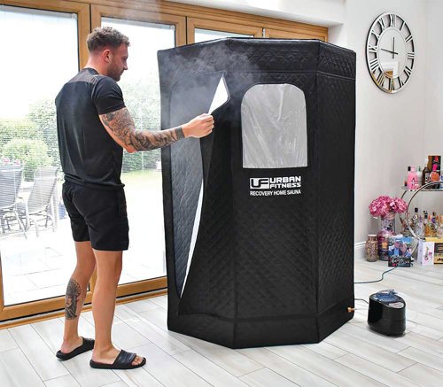 Urban Fitness Recovery Home Sauna 3L Black UFR00201