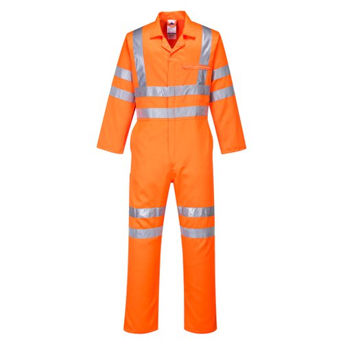 Portwest Hi Vis Polycotton Service Coverall XS Orange | Portwest