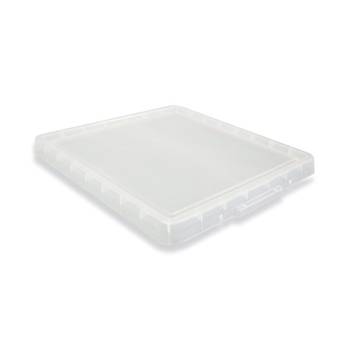 Really Useful 84L Plastic Storage Box W710xD440xH380mm Clear 84LC