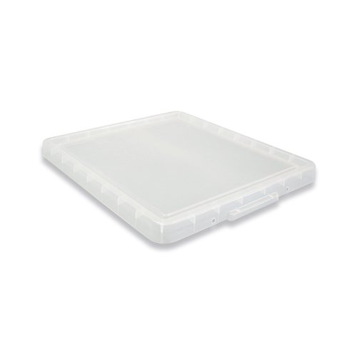 Really Useful 35L Plastic Storage Box With Lid W480xD390xH310mm Clear 35C