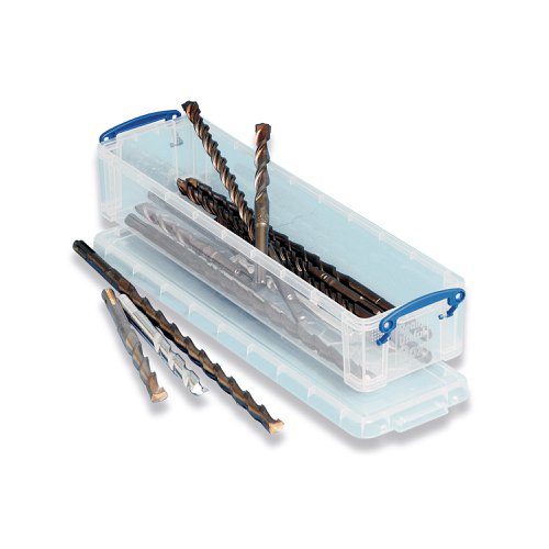 Really Useful Clear 1.5 Litre Pencil/Stationery Box 1.5C