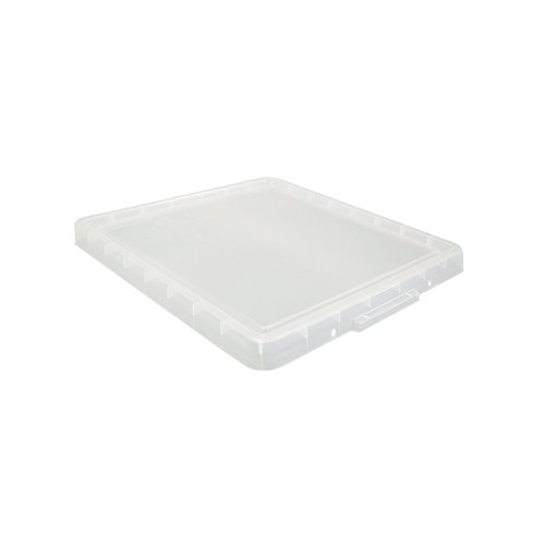 Really Useful 84L Recycled Plastic Storage Box Black 84Black R