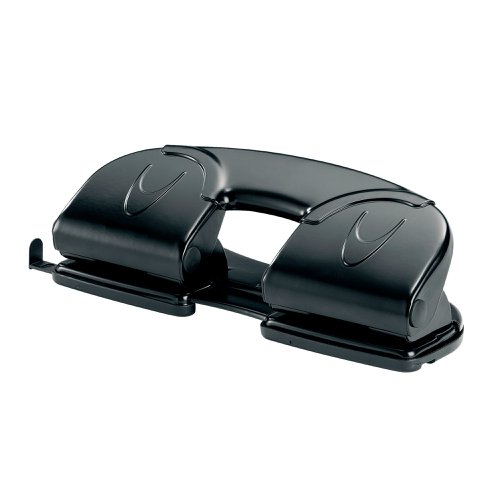 Rexel V412 4 Hole Punch 12 Sheet Black 08309