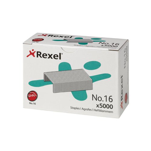 Rexel Choices No 16 Staples 6mm (Pack of 5000) 6010 | RX06010 | ACCO Brands