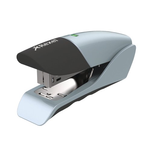 Rexel Gazelle Half Strip Stapler 20 Sheet Silver/Black 2100790 | ACCO Brands