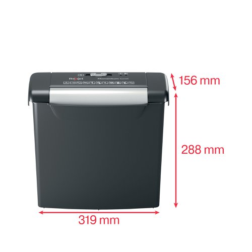 Rexel Momentum S206 Strip-Cut P-2 Shredder 2104568 Personal Shredders RX52311