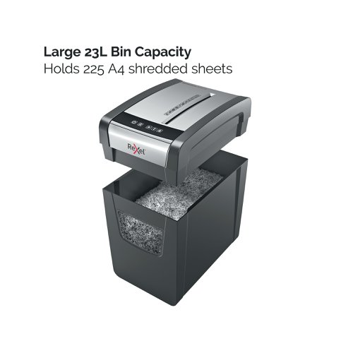 Rexel Momentum X410-SL Slimline Cross-Cut P-4 Shredder 2104573