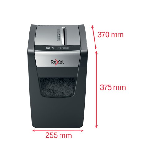 Rexel Momentum X410-SL Slimline Cross-Cut P-4 Shredder 2104573