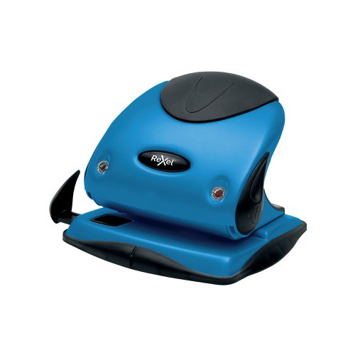 Rexel Choices P225 2 Hole Punch 25 Sheet Blue 2115693