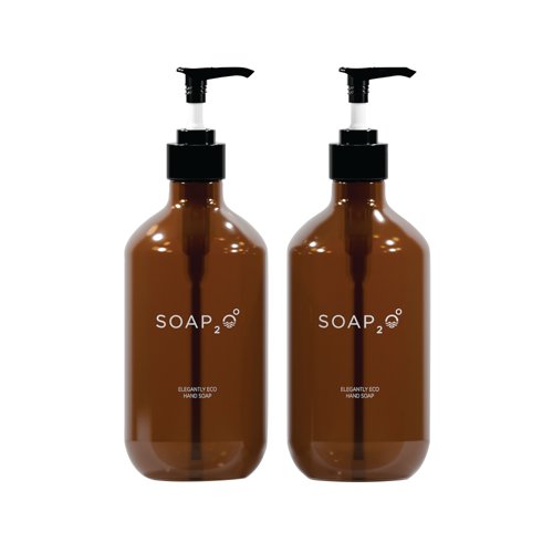 Hair + Body Gel Plastic Bottle 500ml S2OHB500G