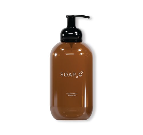 Soap2O Foaming Hand Soap Empty Plastic Bottle 500ml S2OHS500F