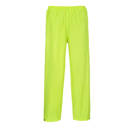 Portwest Classic Rain Trousers L Yellow