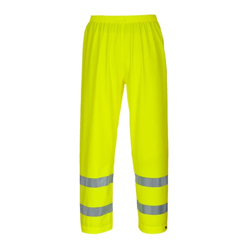 Portwest Sealtex Ultra Hi Vis Rain Trousers XS Yellow