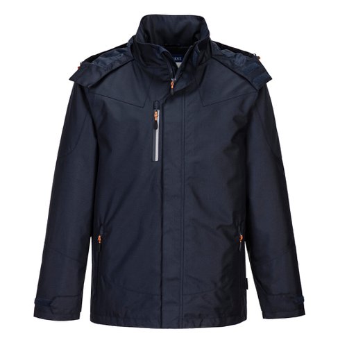 Portwest Outcoach Rain Jacket L Dark Navy