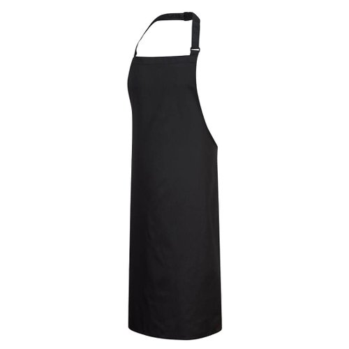 Portwest Polycotton Bib Apron Blk (Pack of 12)