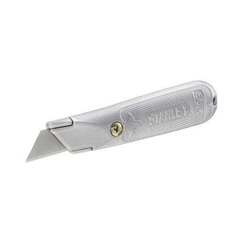 Stanley 199E Classic Fixed Blade Utility Knife Silver 2-10-199 | Stanley