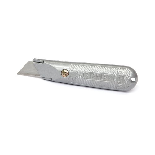 Stanley 199E Classic Fixed Blade Utility Knife Silver 2-10-199 | Stanley