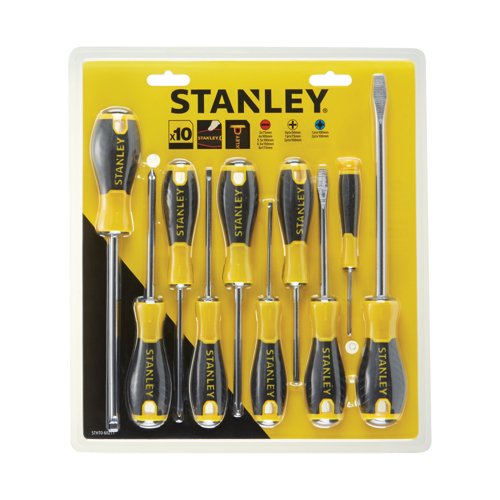 Stanley Essential 10 Piece Screwdrivers Set STHT0-60211
