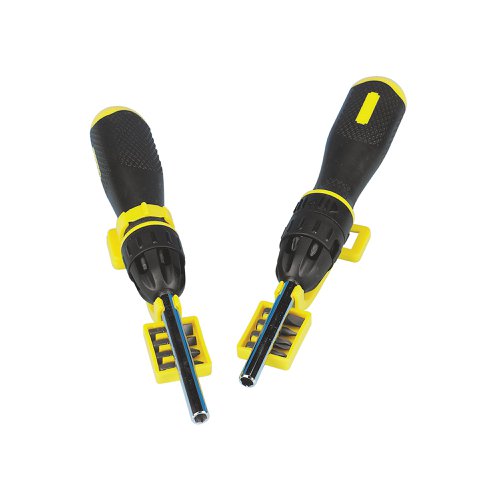 Stanley Multi Bit Ratchet Screwdriver 0 68 010