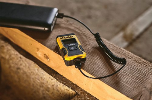 Stanley Pocket Laser Distance Measure 12m Yellow/Black stht77666-0 | Stanley Black & Decker