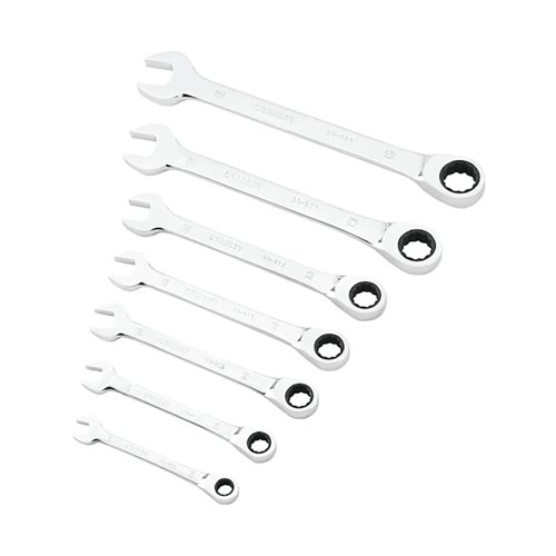 Stanley 7 Piece Ratcheting Wrench Set STMT82846-0