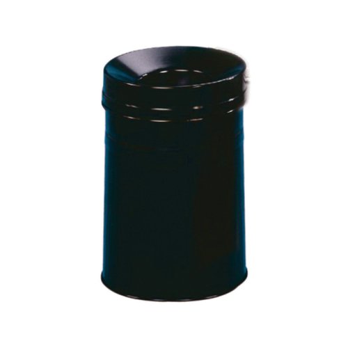 Waste Bin 30.9 Litre Fire Extinguishing Lid Black 309588 | HC Slingsby PLC