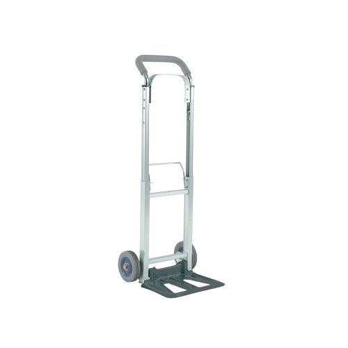 Compact Folding Hand Truck Silver 313195 Sack Trucks SBY07255