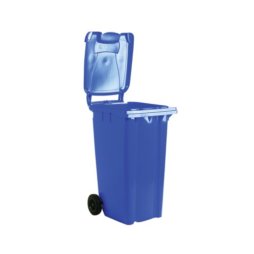 Wheelie Bin with 2 Wheels 120 Litre Blue 480x555x930mm 331106