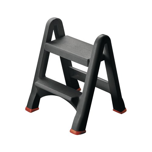 Folding Plastic Step Stool Black 333650 Office Furniture Office Desks Office Chairs Ergonomics Supplies Waterford Cork