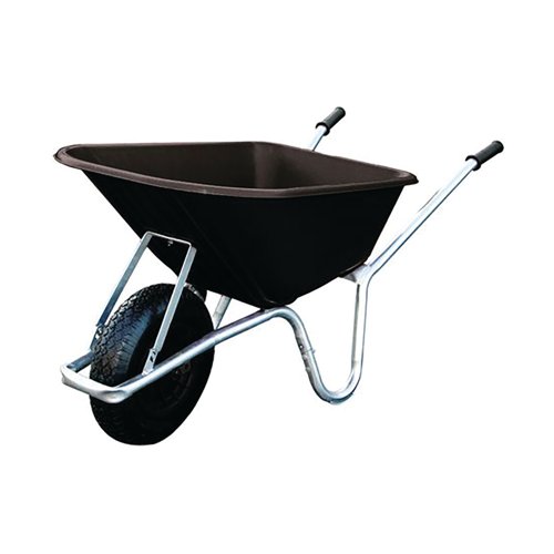 Mucker Plastic Wheelbarrow Black 389493