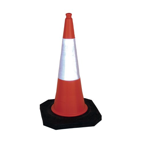 2 Part Traffic Cone 1000mm 398431 | Oxford Plastics