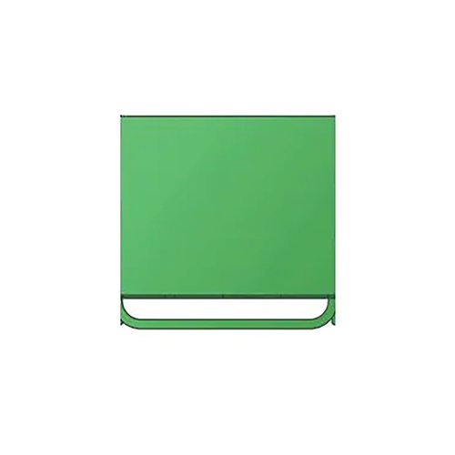 Fire Retardant Steel Sackholder White Body with Green Lid 28L 410362