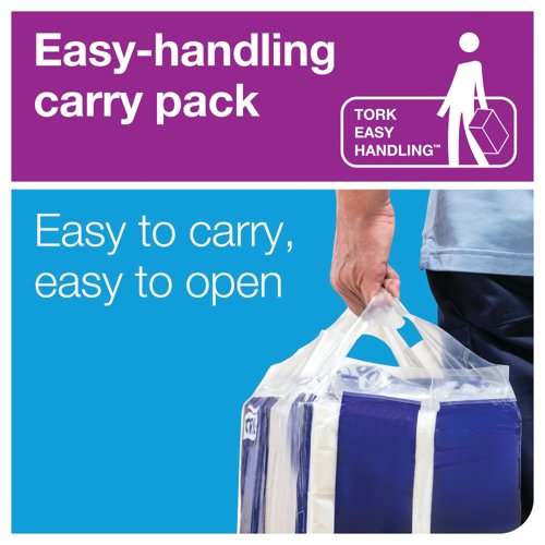 Tork Xpress Compressed Soft Multifold Hand Towels White (Pack of 2400) 120454
