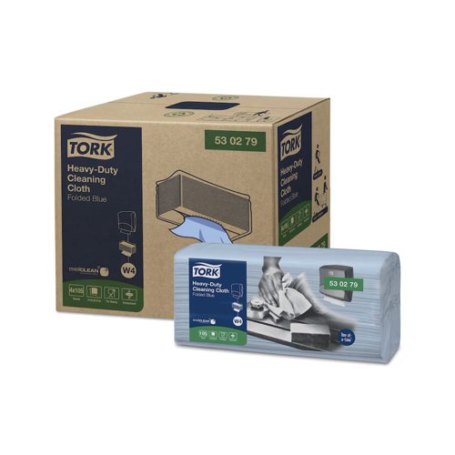 Tork Heavy Duty Cleaning Cloth 105 Sheets (Pack of 4) 530279