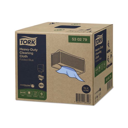 Tork Heavy Duty Cleaning Cloth 105 Sheets (Pack of 4) 530279