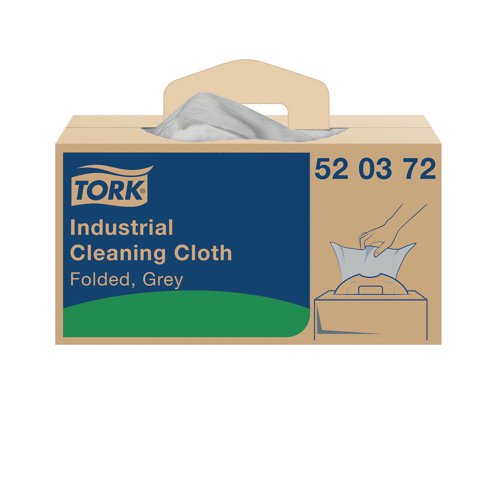 Tork Industrial Cleaning Cloth Grey (Pack of 210)520372