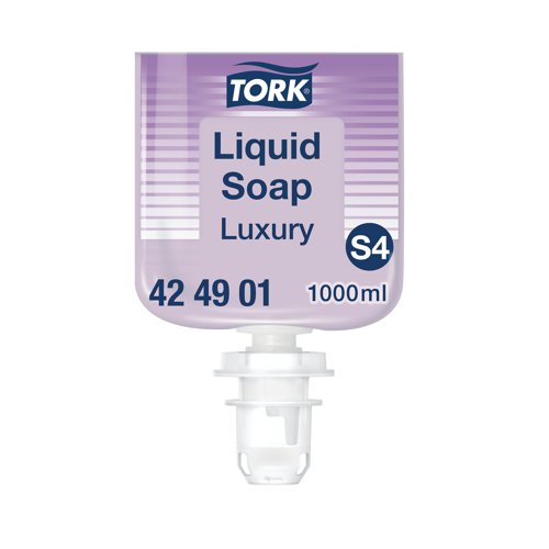 Tork Luxury Soft Liquid Soap (Pack of 6) 424901 | Essity