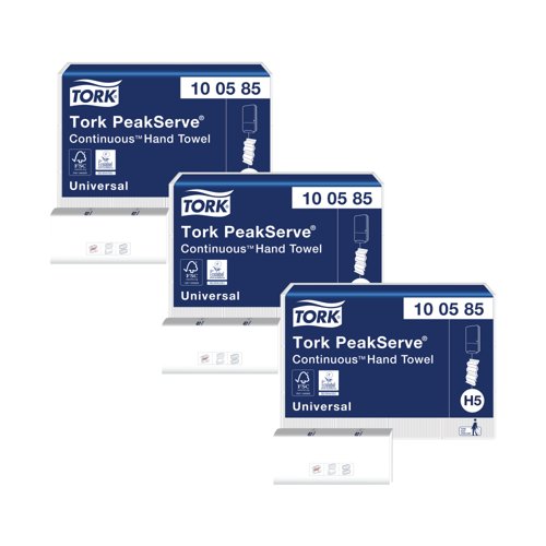 Tork PeakServe Continuous Hand Towels (Pack of 12) 3For2