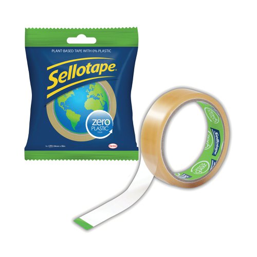 Sellotape Zero Plastic 24mm x 30m 2635499 | Henkel