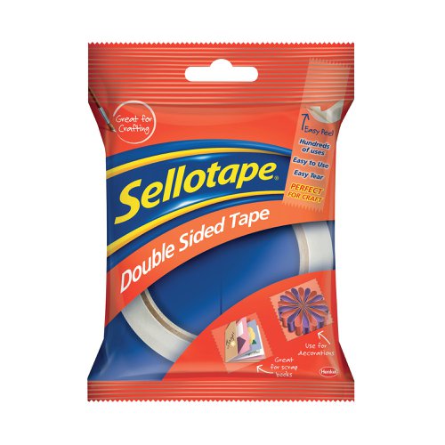 Sellotape Double Sided Tape 25mmx33m (6 Pack) 1447052 | SE2281 | Henkel