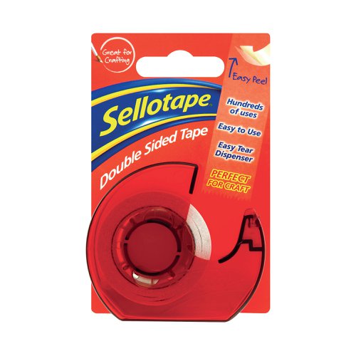 Sellotape Double Sided Tape and Dispenser 15mm x 5m 1766008 | SE4275 | Henkel