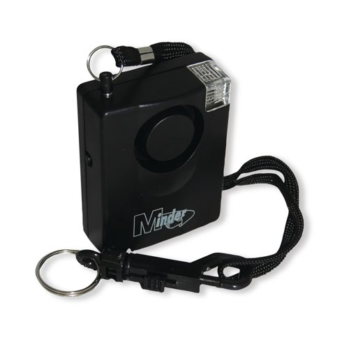 Securikey Personal Alarm Belt Clip Pull Pin and Torch 143db Siren PABC