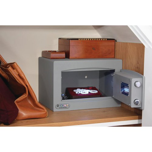 Securikey Mini Vault S2 Silver 0 Electronic Dark Grey SFMV-0ZE-S-S2